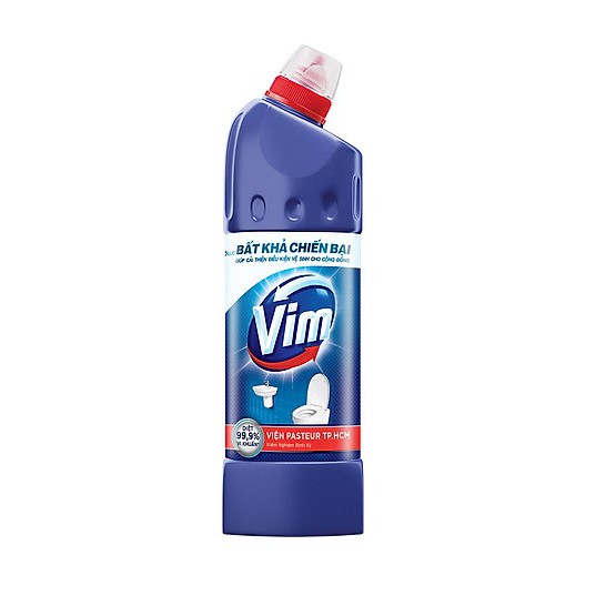 Combo 2 Nước Tẩy Bồn Cầu Vim Diệt Khuẩn (880ml) - Xanh Biển