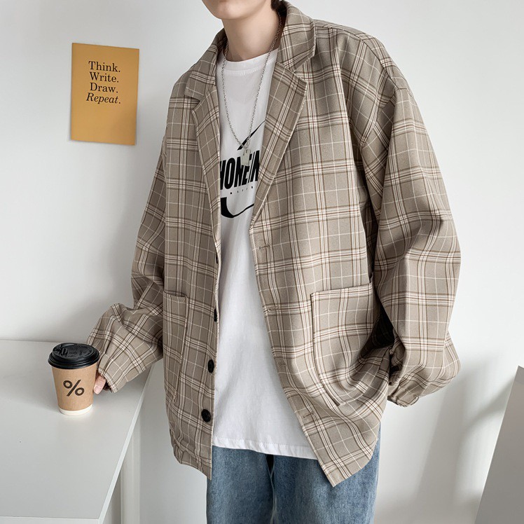 Áo khoác Hàn Quốc dáng rộng Jacket Loose R7JA24 | BigBuy360 - bigbuy360.vn