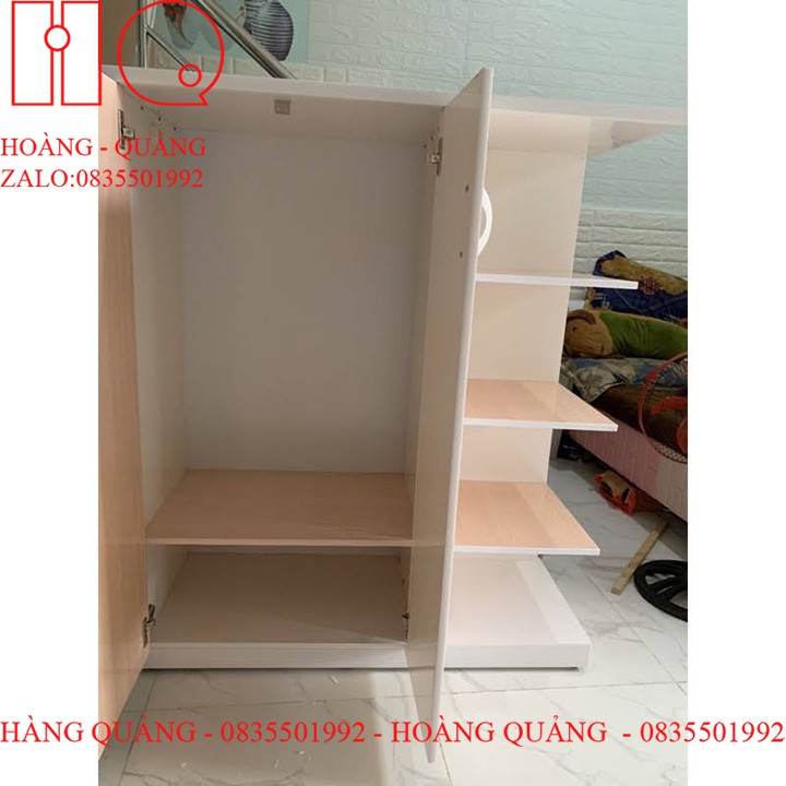 tủ quần áo cho bé_tủ quần áo kèm kệ trang trí( nhỏ gọn dễ dàng di chuyển) | BigBuy360 - bigbuy360.vn