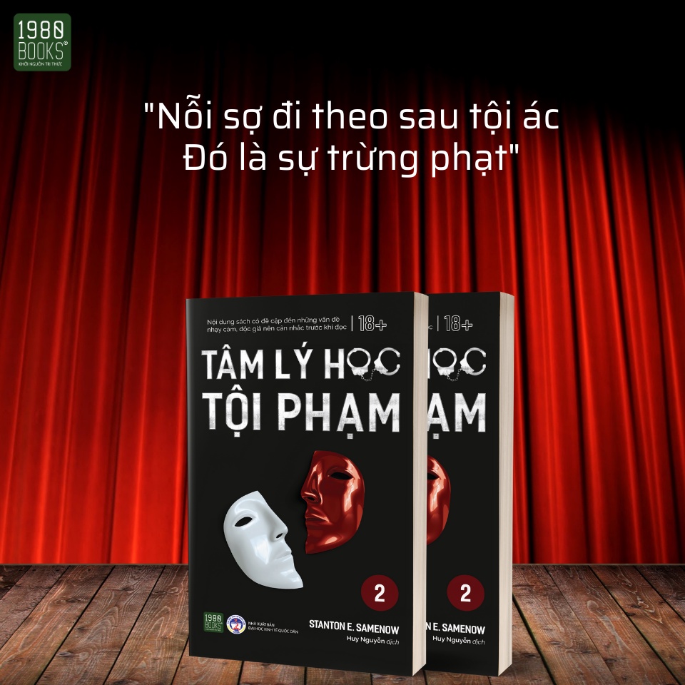 Sách - Combo 2 Cuốn Tâm Lý Học Tội Phạm + tặng bookmark