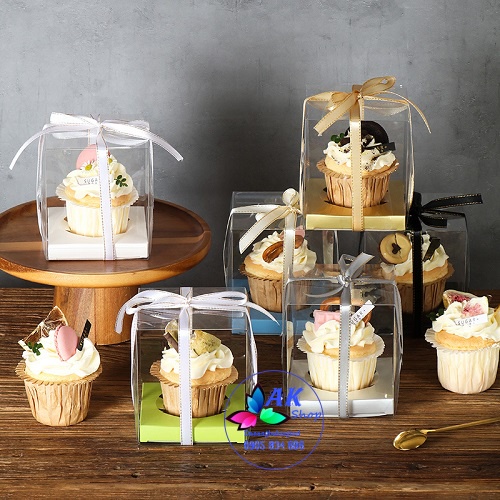 SET 5 HỘP CUPCAKE MICA 1 BÁNH / 2112.000