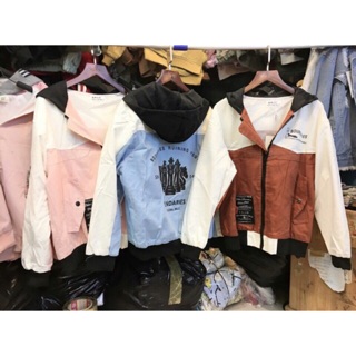 Áo khoác kaki 2 lớp phối ulzzang