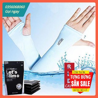 ⚡GIÁ HỦY DIỆT⚡Găng tay chống nắng Let's Slim chính hãng loại 1 dày dặn chống tia UV