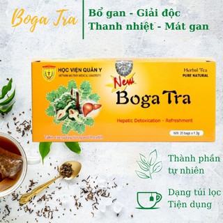 Trà Bổ Gan BOGA TRA, Thanh Nhiệt, Giải Độc, Mát Gan – Học Viện Quân Y [bogatra]