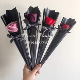 Bó hoa hồng sáp vĩnh cửu 1 bông ( ẢNH TỰ LÀM TỰ CHỤP, CAM KẾT Y ẢNH )