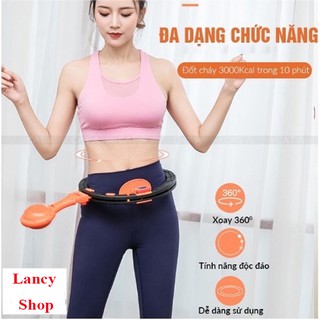 VÒNG LẮC EO HULA - Vòng lắc bụng giảm eo thông minh vừa giảm mỡ thừa eo vừa điều hòa nhịp tim massage cơ bụng
