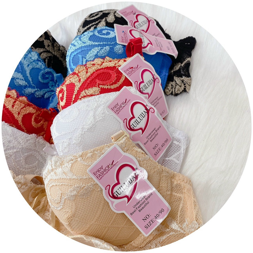 Áo lót nữ ren hoa nổi sang trọng, quý phải CÓ GỌNG Đệm bàn tay nâng ngực cao cấp - Size 36-40 | BigBuy360 - bigbuy360.vn