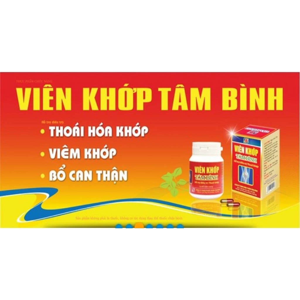 [ HÀNG CHÍNH HÃNG]Viên khớp tâm bình - viêm khớp dạng thấp, chậm lão khóa khớptốt