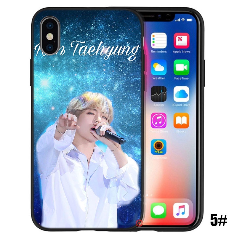 Ốp điện thoại silicon mềm hình Kim Taehyung V SFI53 cho iPhone XS Max XR 10 X 5 5s 6 6s 7 8 Plus