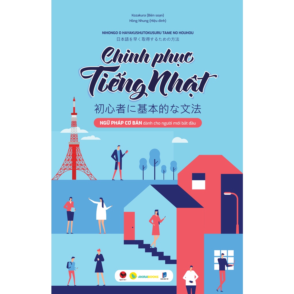 Sách - Chinh phục tiếng Nhật: Ngữ pháp cơ bản - BV-TN-105k-9786048892876