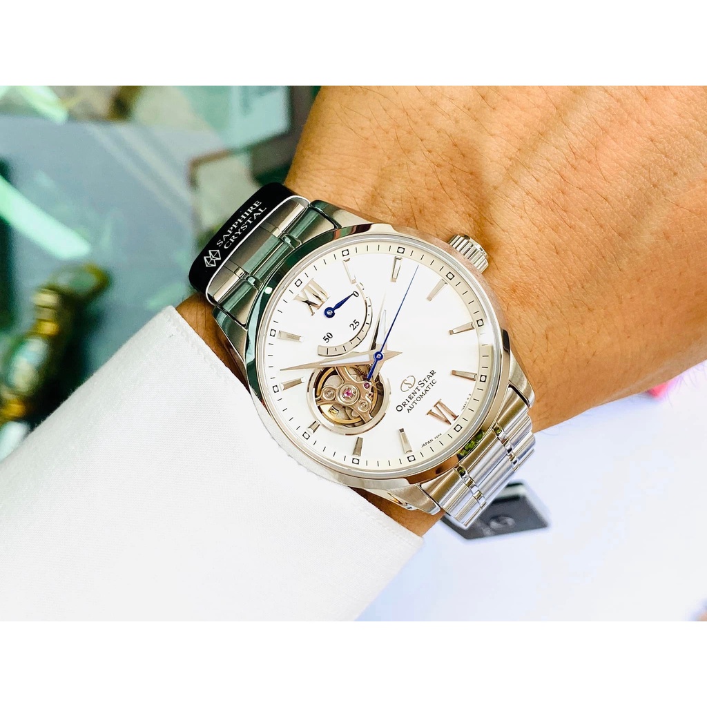 Đồng hồ nam dây thép Orient Star RE AT0003S00B