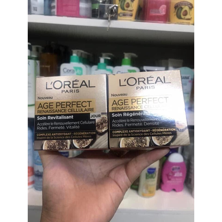Kem dưỡng da ban đêm L’Oreal Paris Age Perfect Cell Renewal Night Cream 50ml