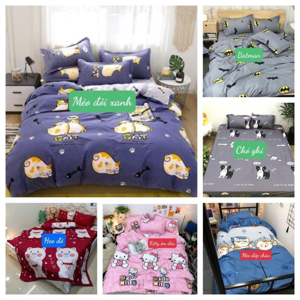 Ga Trải Giường Poly Cotton 1m6,1m8,2m2 nhiều mẫu lựa chọn