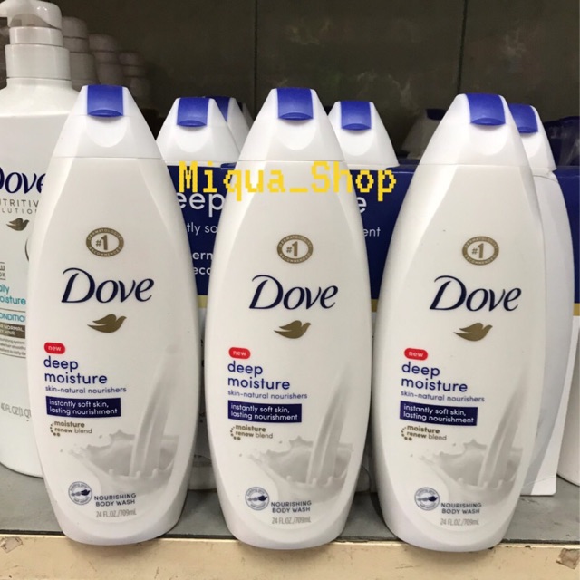 Sữa tắm Dove Deep Moisture Nourishing Body Wash, 709ml Của Mỹ