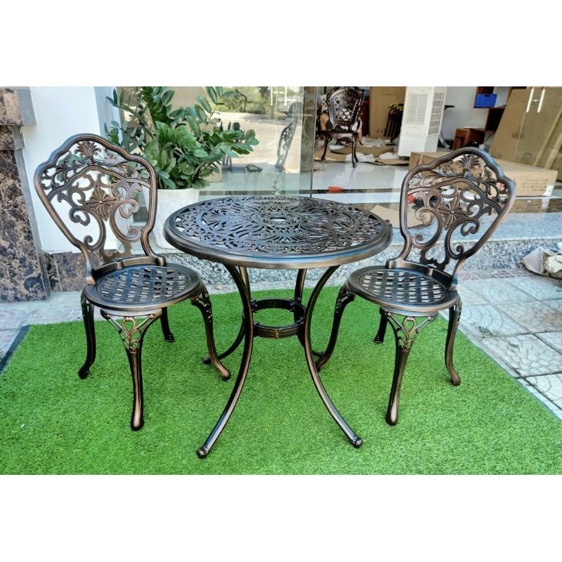 Bàn  ghế nhôm đúc sân vườn cao cấp