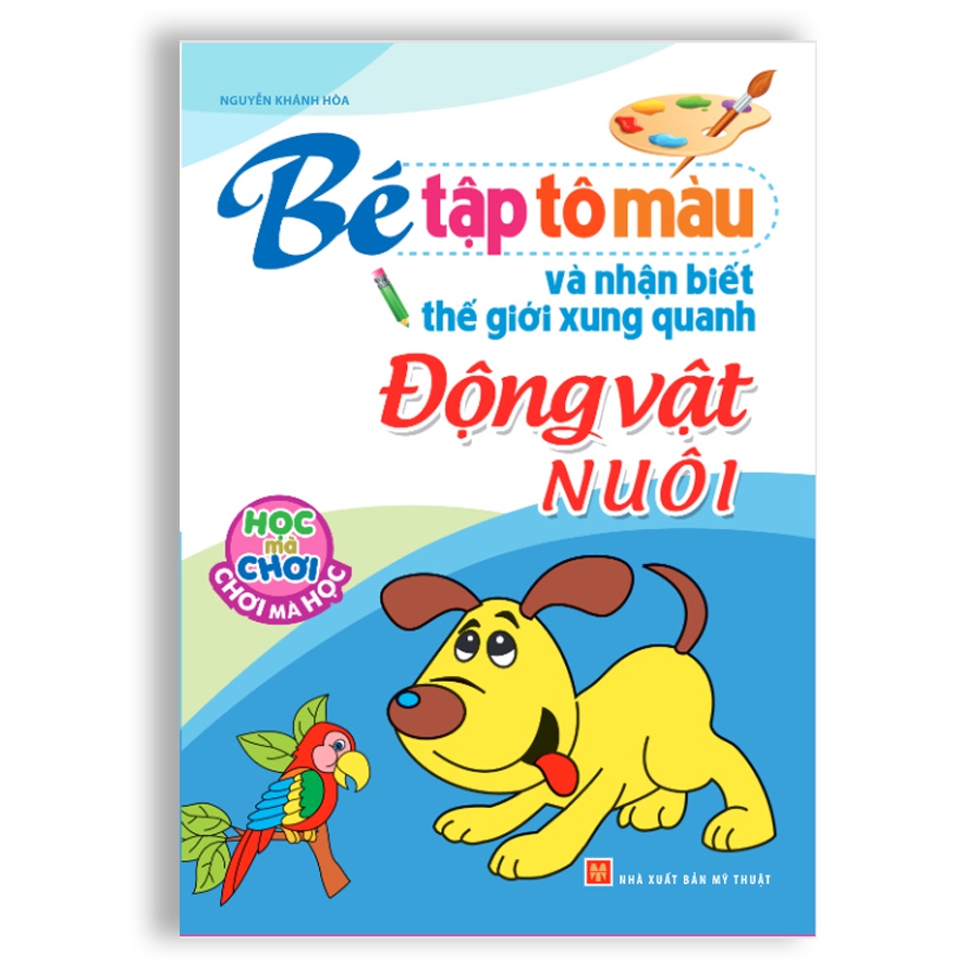 Sách: Combo Bé Tập Tô Màu Và Nhận Biết Thế Giới Xung Quanh