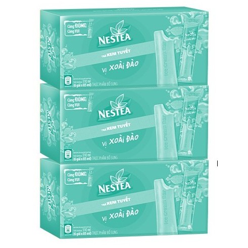 Một hộp - 6 chiếc kem tuyết NESTEA vị xoài đào | BigBuy360 - bigbuy360.vn