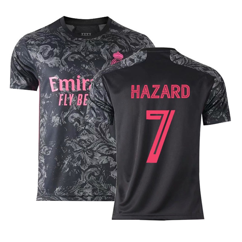 Áo Thun In Logo Real Madrid Thời Trang 2020 / 21 Cao Cấp Cho Nam