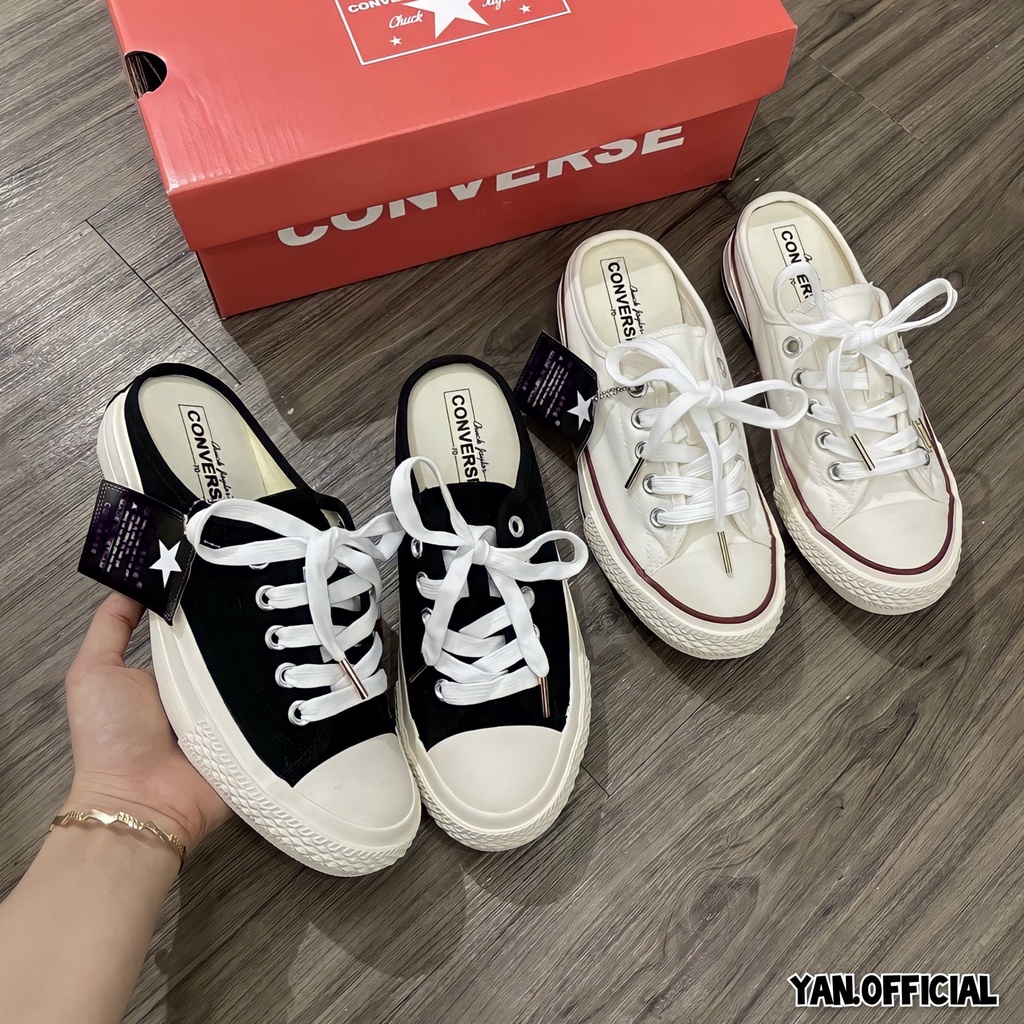 Giày Sục Converse Nữ Cao Cấp - Giày Sục Độn Đế Nữ