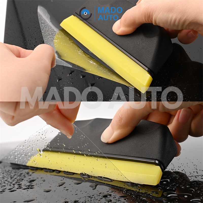 Gạt dán Film Phim cách nhiệt kính xe ô tô lưỡi cao su cứng tay cầm ngắn MADO F17 Squeegee