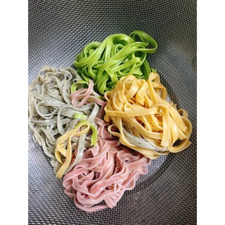 mì rau củ tứ vị (carrot, củ dền, cải bó xôi, mè đen), mì thập cẩm Duy Anh, gói 200gr