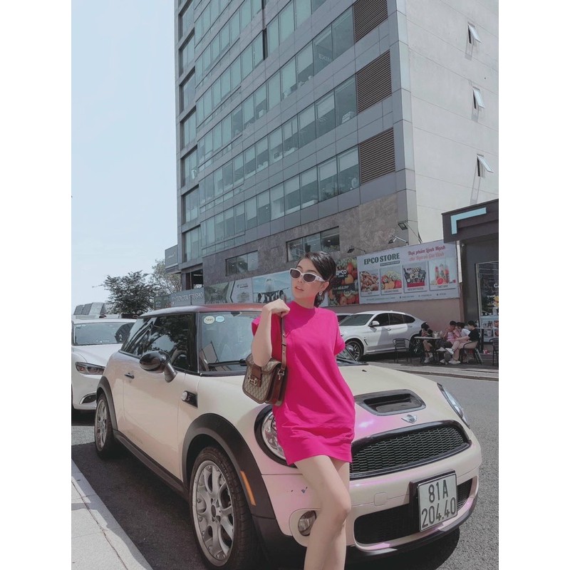 [Mã WASTXINH giảm 10% tối đa 15K đơn 99K] Váy phông dáng suông túi sườn, Đầm thun dáng rộng VS1512 - NhiNhi Shop | BigBuy360 - bigbuy360.vn