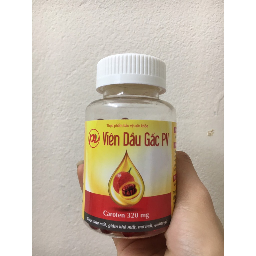 Viên dầu gấc Phúc Vinh (lọ 100 viên) | BigBuy360 - bigbuy360.vn