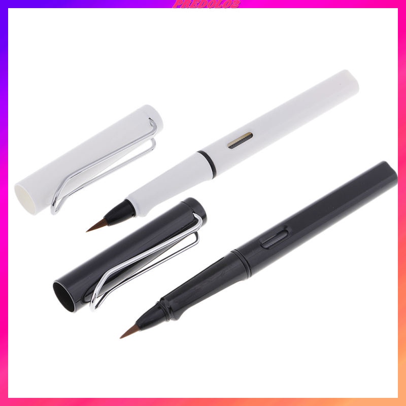 Set 2 Bút Lông Vũ Mực Đen Viết Thư Pháp