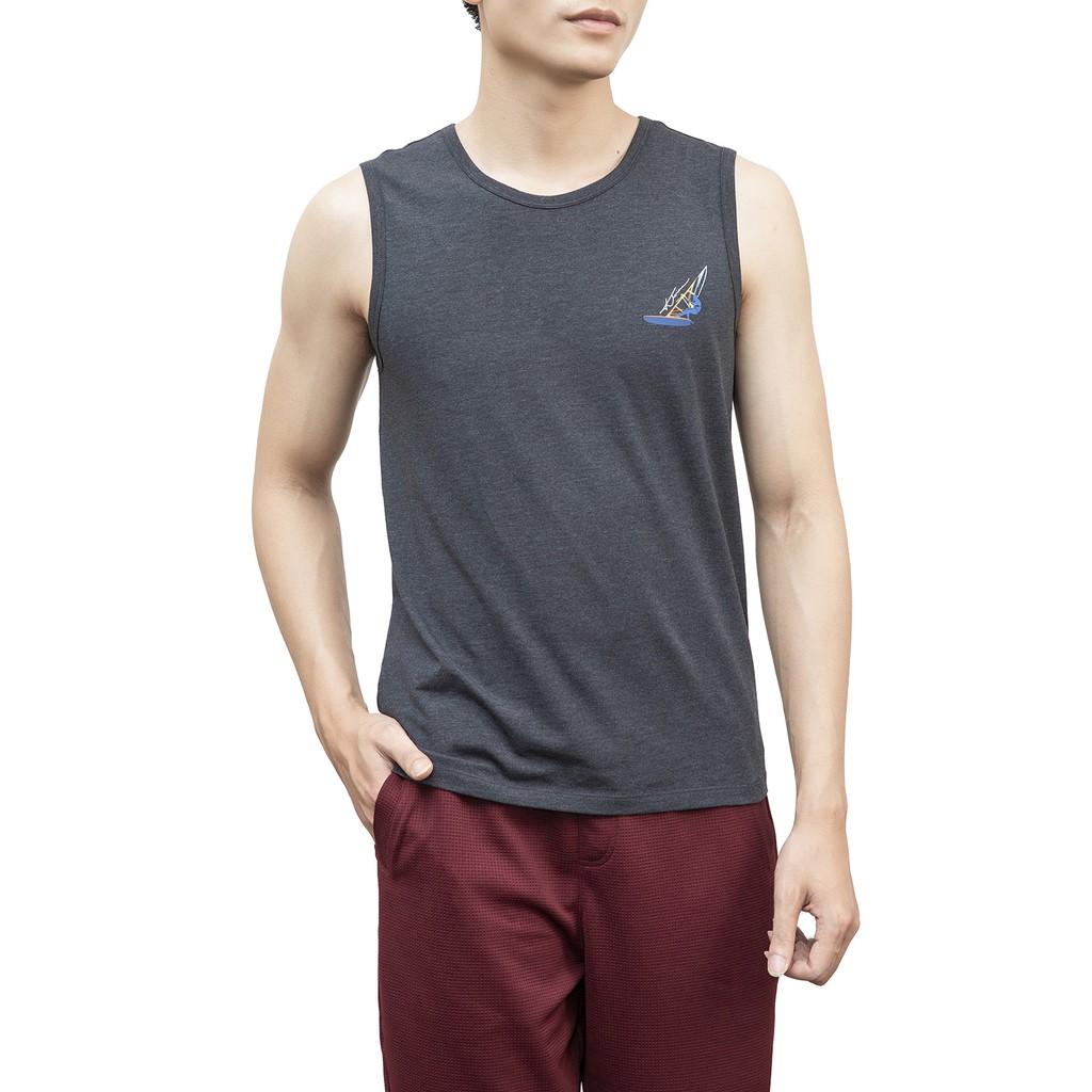 Áo ba lỗ nam,tanktop tập gym Kwin 4 màu trẻ trung nam tính, chất co giãn,thấm hút - KTT006S1