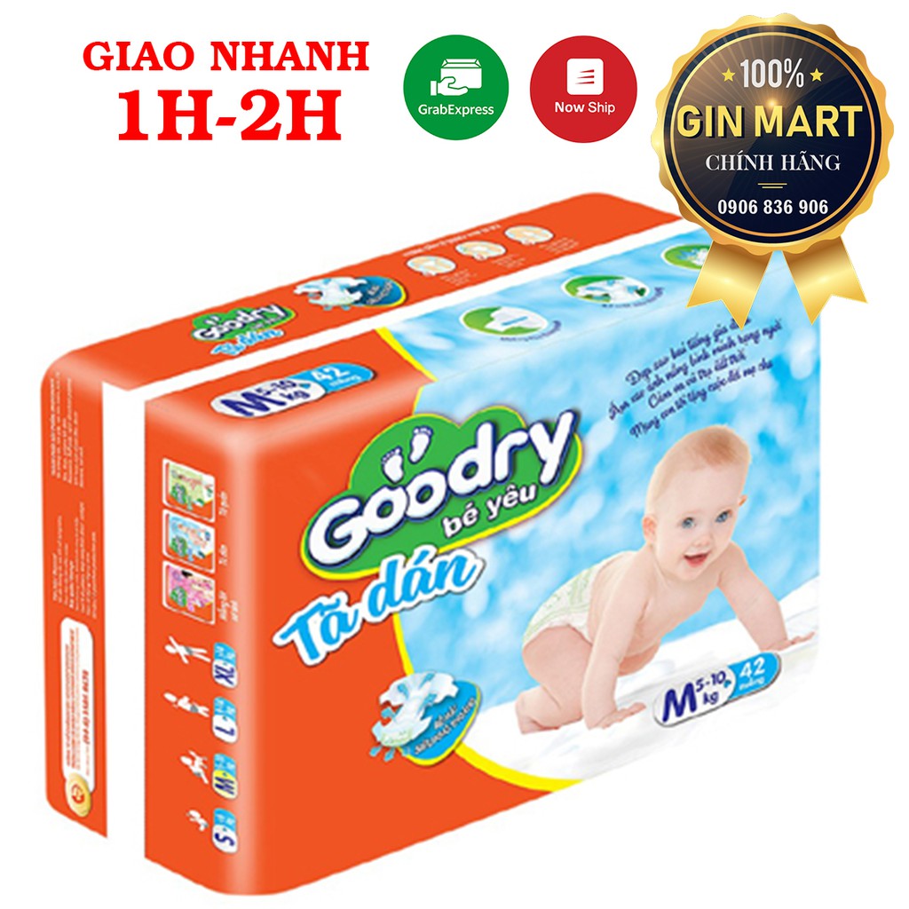 TÃ DÁN GOODRY BAO ĐẠI S46/M42/L38/XL34