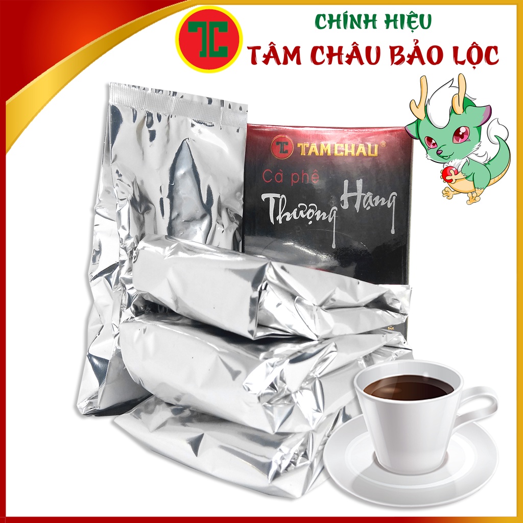 [TÂM CHÂU]Cà Phê Pha Phin Thượng Hạng 500G (Cafe Pha Phin, Coffee Pha Phin) - Chính hiệu TÂM CHÂU BẢO LỘC