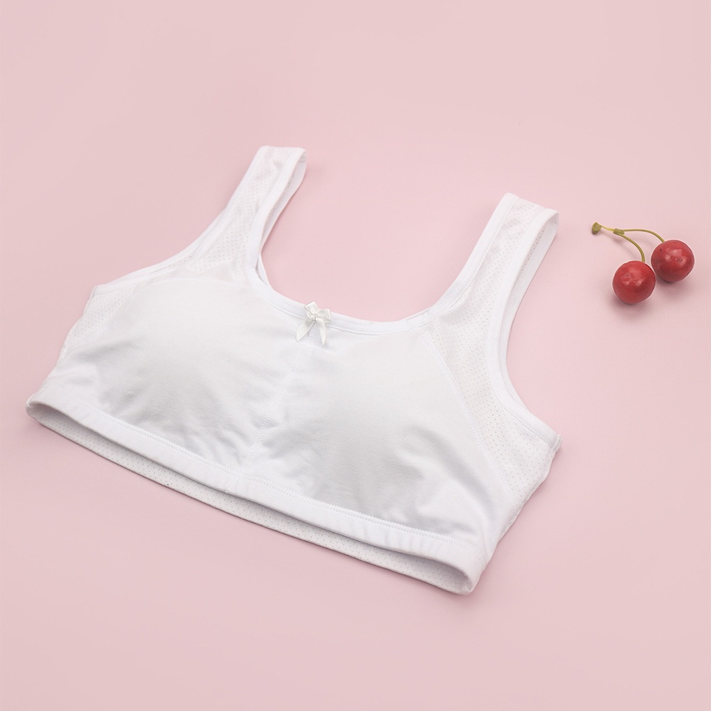 Áo Lót Bé Gái Dáng Bra Cao Cấp LUPERI Chất Cotton Mềm Mịn Co Giãn Kháng Khuẩn LUALG154