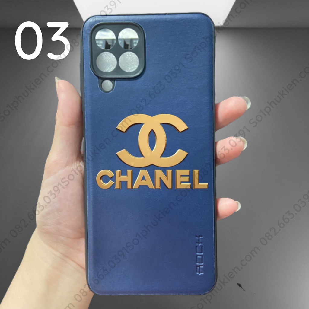 Ốp lưng da cao cấp Samsung M33 5G / M53 5G in hình logo sang trọng, sắc nét, thời trang