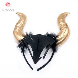 Cài Tóc Halloween Sừng Maleficent Đủ Màu