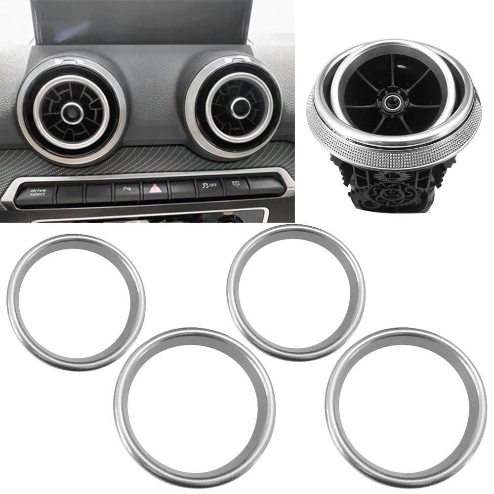MYRONGVN Set 4 Vòng Đệm Ống Xả Khí Cho Xe Audi A3 S3 RS3 2013-2020