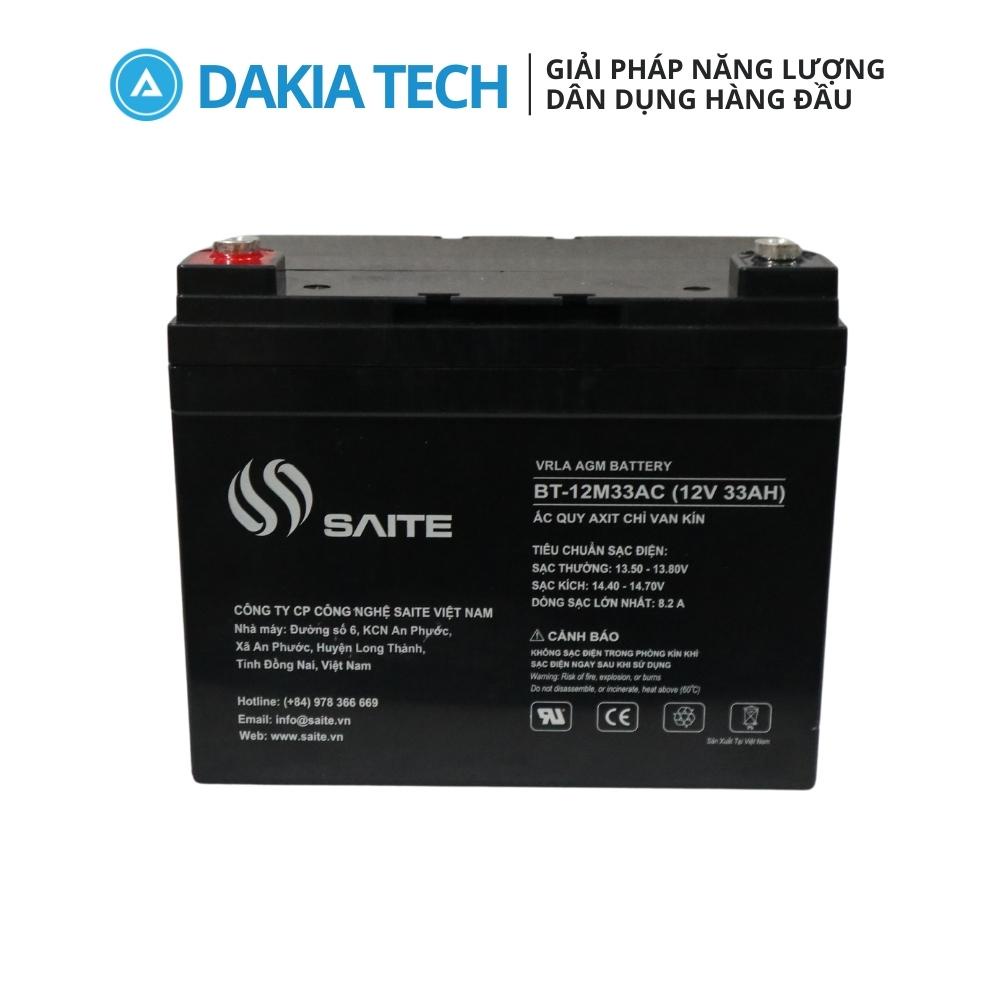 Ắc quy Saite 12V 33Ah Model BT-12M33AC