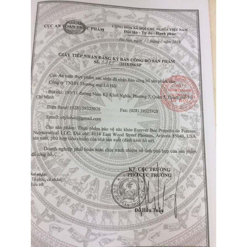 Viên sáp ong FOREVER Bee Propolis 027flp Lô Hội lọ 60 viên