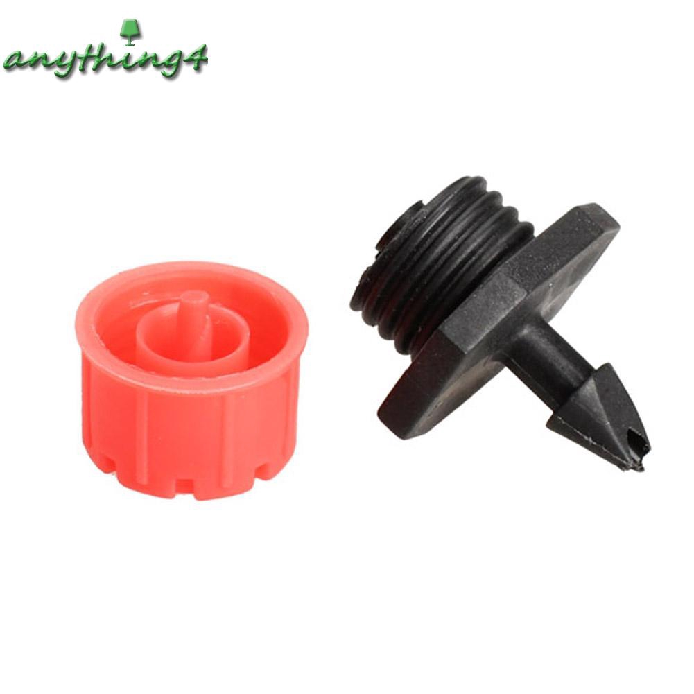 Set 100 Đầu Tưới Nhỏ Giọt 1/4 Inch Có Thể Điều Chỉnh Lưu Lượng Nước