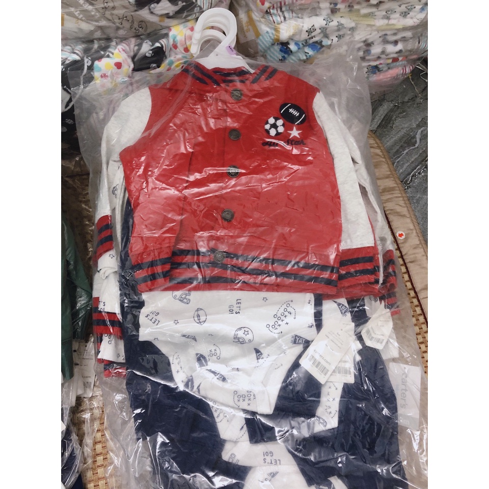 Set 3 món Carter xuất dư cho bé từ 3-24m