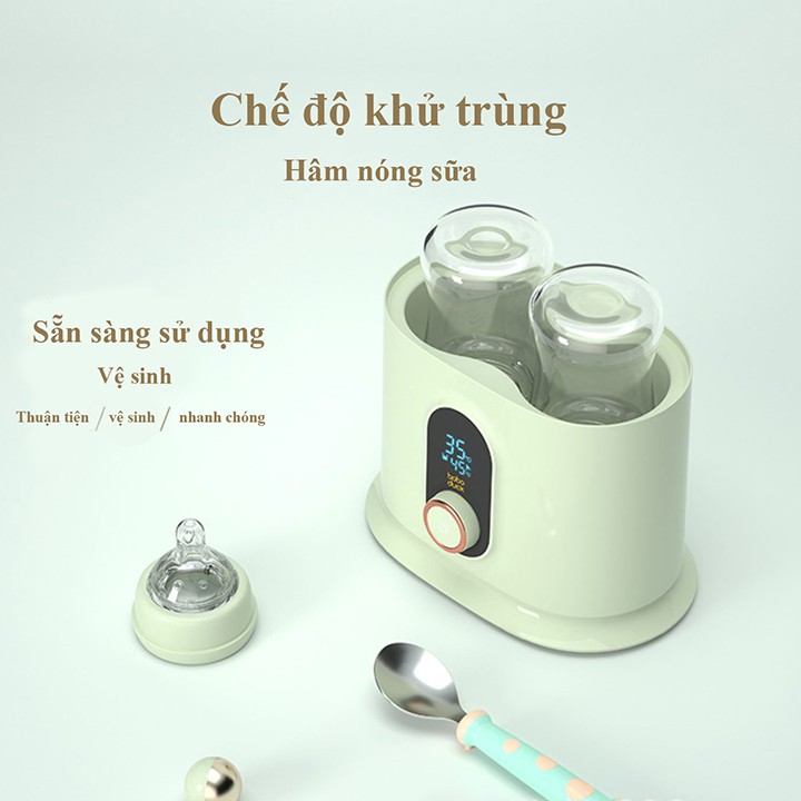 Máy Hâm Sữa Tiệt Trùng Đa Chức Năng Chính Hãng Boboduck