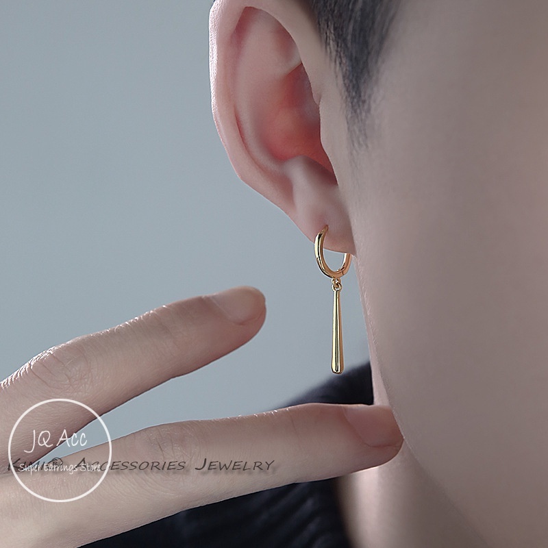 Bông Tai Cá Tính Khuyên Tai Tròn Bộ Khuyên Tai Vòng Roronoa Zoro Màu Bạc Thời Trang Cho Nam Và Nữ