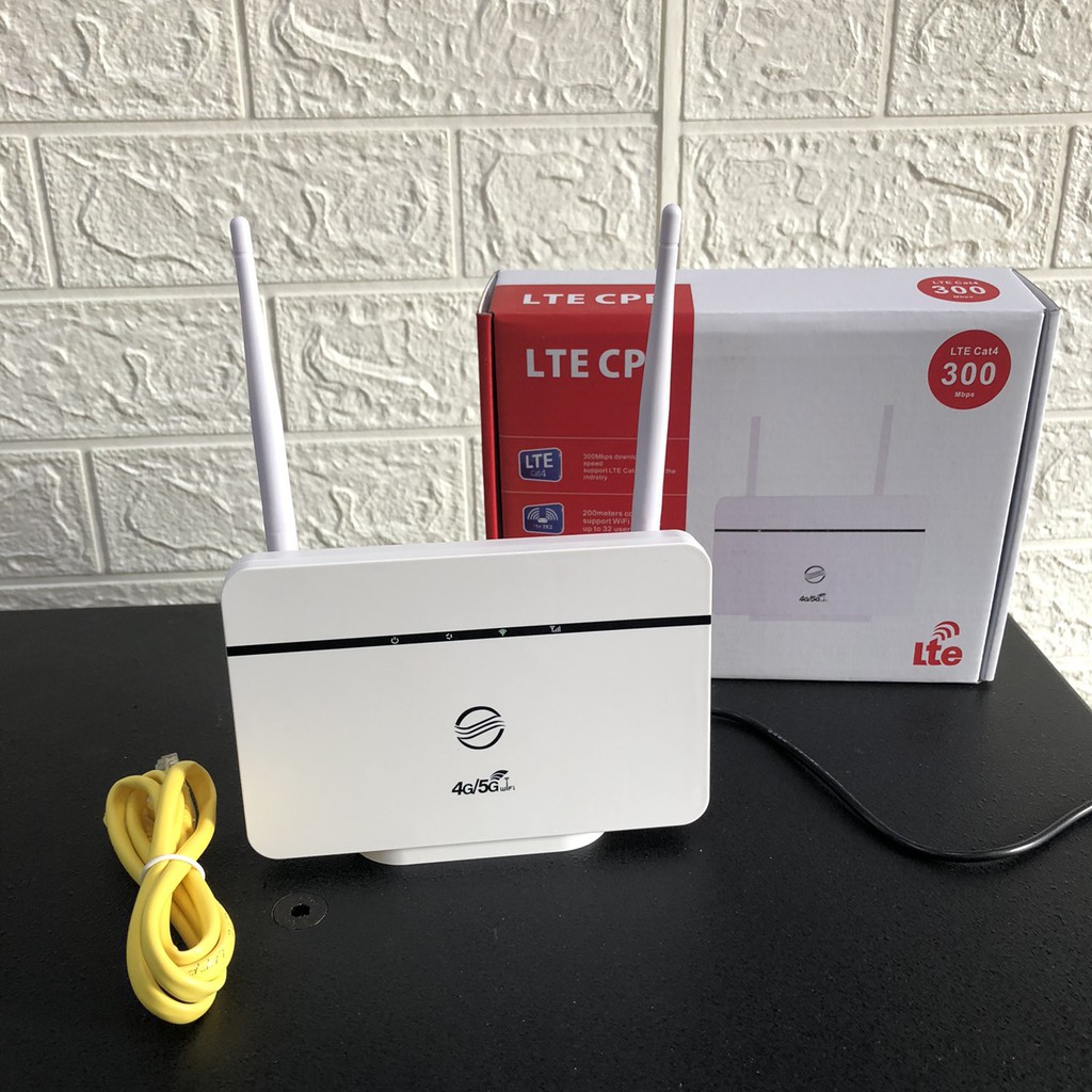 Bộ Phát Wifi từ sim 3G 4G CPE RS860 – 300Mbps – Kết nối 32 user -Hỗ Trợ 1 Cổng LAN/WAN-Tốc độ đạt 300Mbps