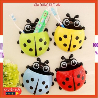 Bọ rùa gắn tường đựng bàn chải siêu tiện ích - 00260