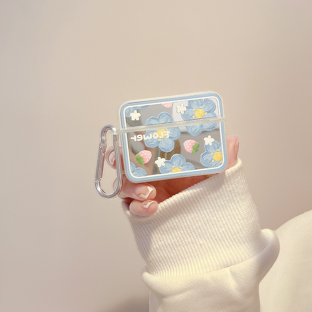 Ốp Bảo Vệ Hộp Đựng Tai Nghe Airpods Tráng Gương Xinh Xắn