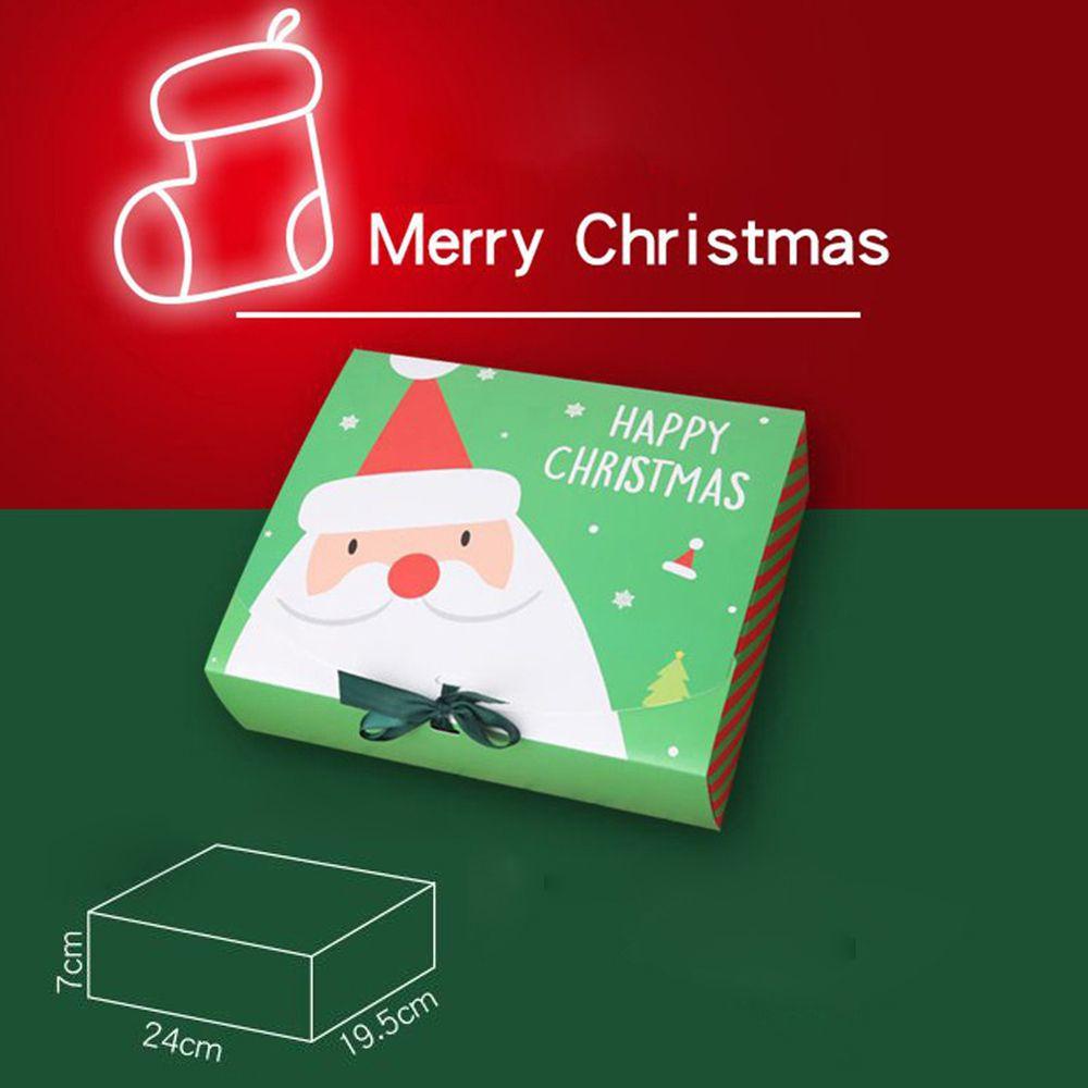 LAKAMIER Set 10 Hộp Đựng Kẹo Chúc Mừng Năm Mới / Giáng Sinh