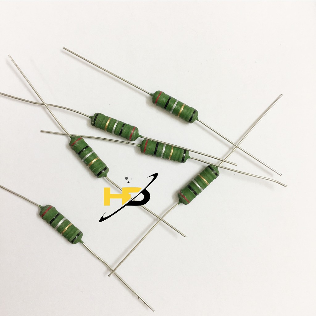 Điện Trở Công Suất, Gói 10 Con Điện Trở Cuốn 0.2R 2W 5% Chân Đồng Loại Tốt