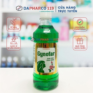 Dung dịch vệ sinh phụ nữ Gynofar, Gynos (250ml và 500ml) Dapharco