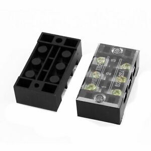 Domino khối đen đấu dây 3P, 4P, 6P, 12P loại 15A, 25A