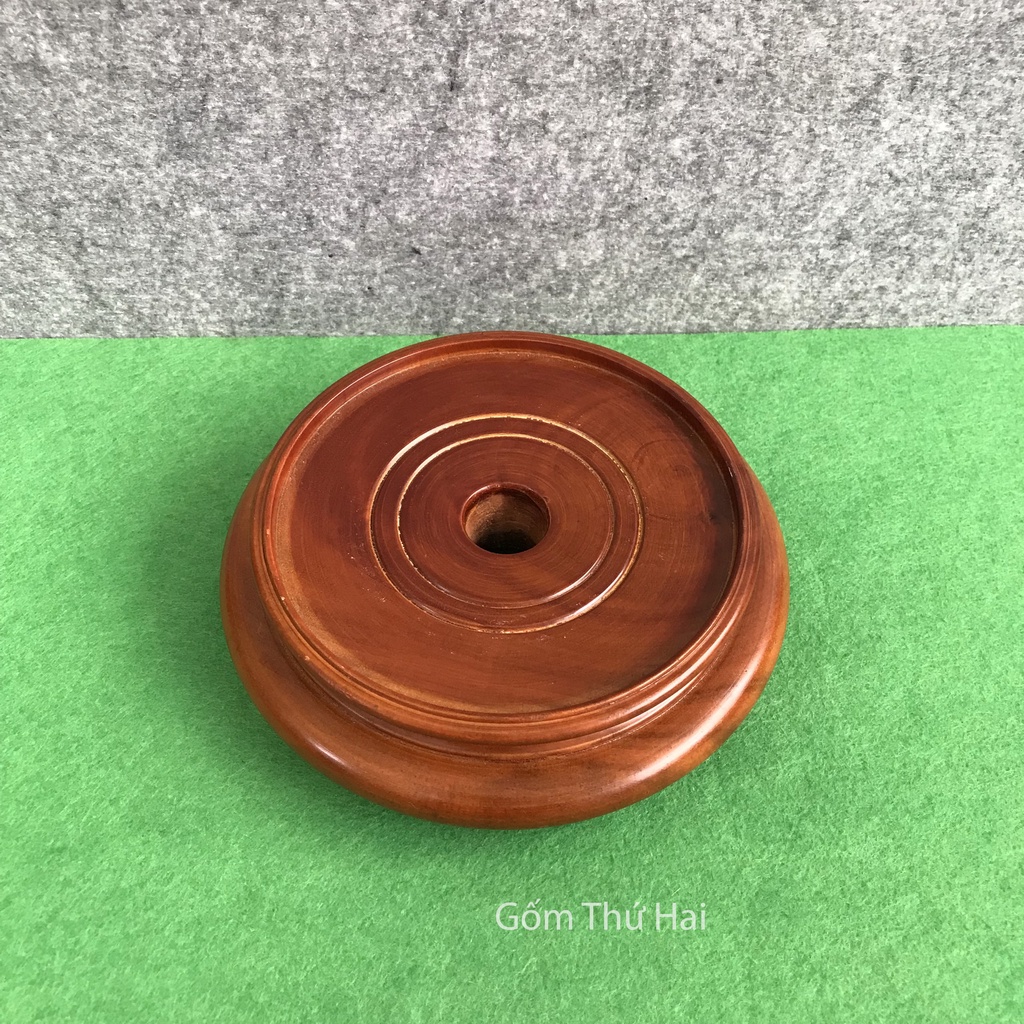 Đế Gỗ Có Chân Chuyên Dùng Kê Bình Phong Thuỷ Bát Tràng