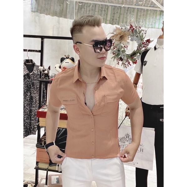ÁO SƠ MI NAM chất vải đũi mát mịn không nhăn không xù | BigBuy360 - bigbuy360.vn